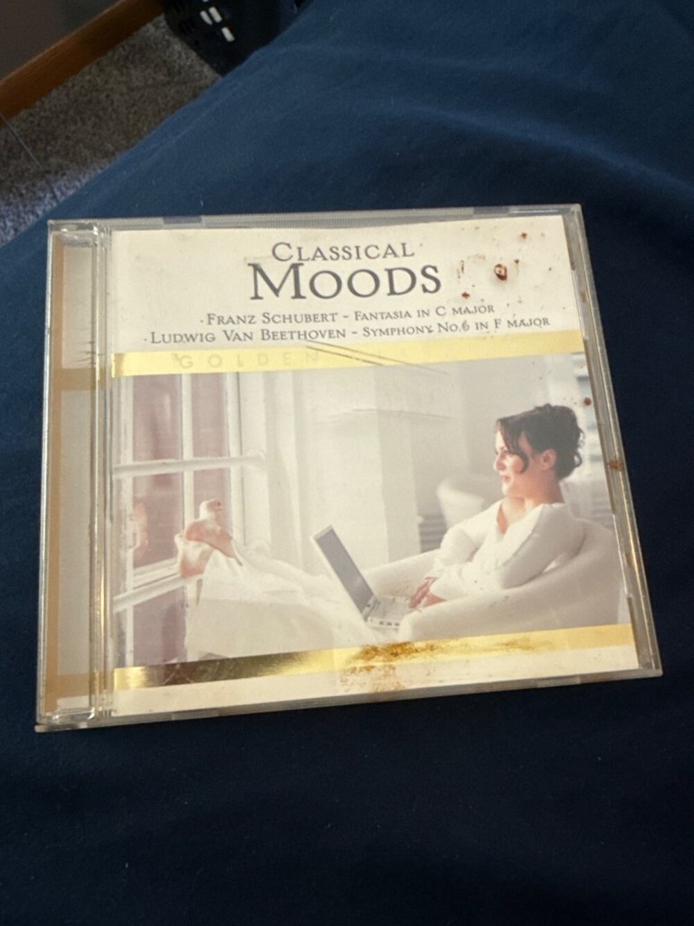 Classical Moods CD Featuring Beethoven Schubert & More - Golden Classics Collect